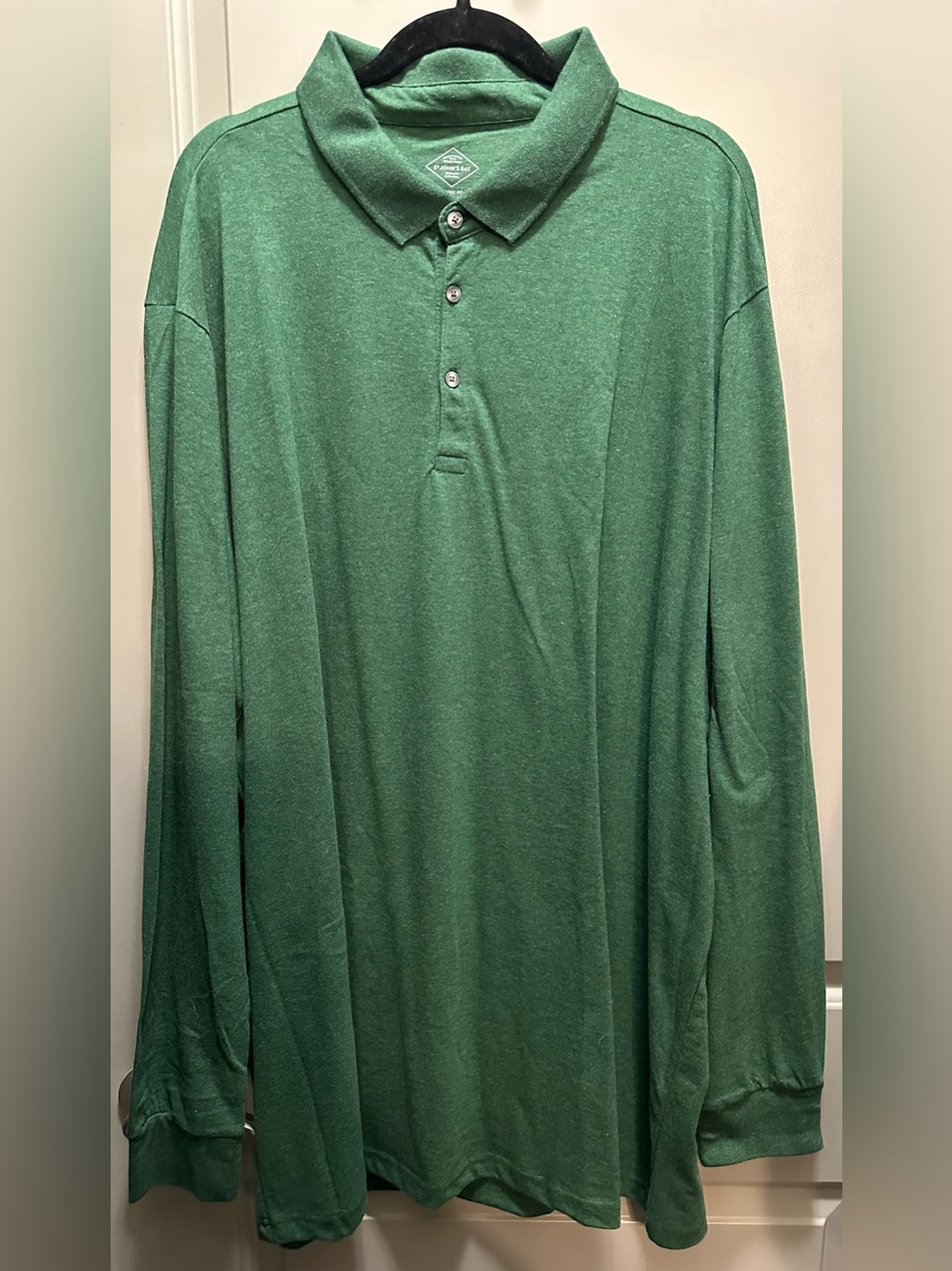 St. John’s Bay Size 3XLT Men’s Green Polo Shirt NWT